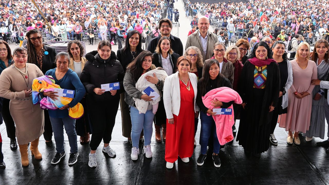 Programa “Desde la Cuna” llega a 85 mil niñas y niños en CDMX