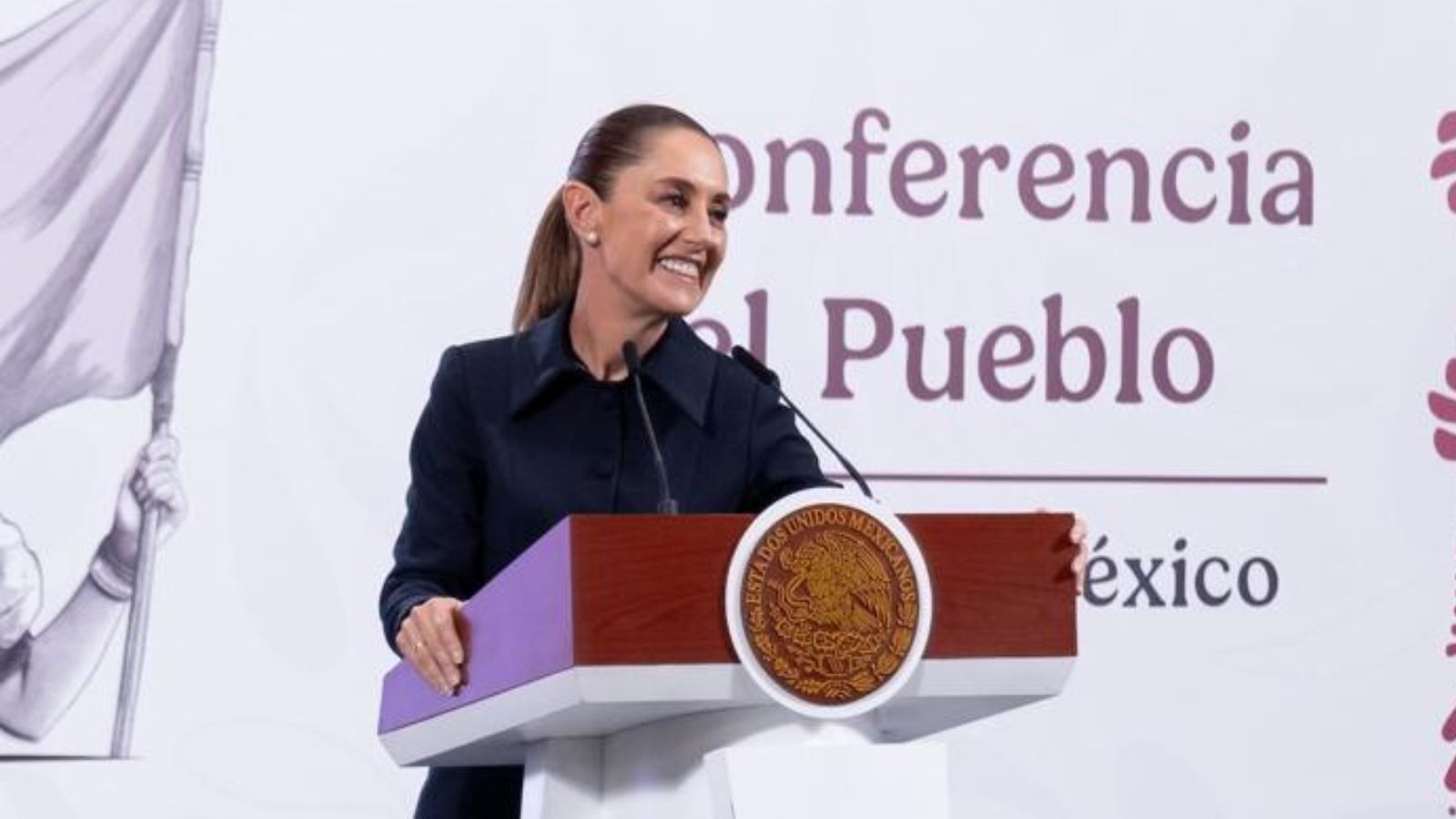 Informe de Sheinbaum en el Zócalo será en octubre