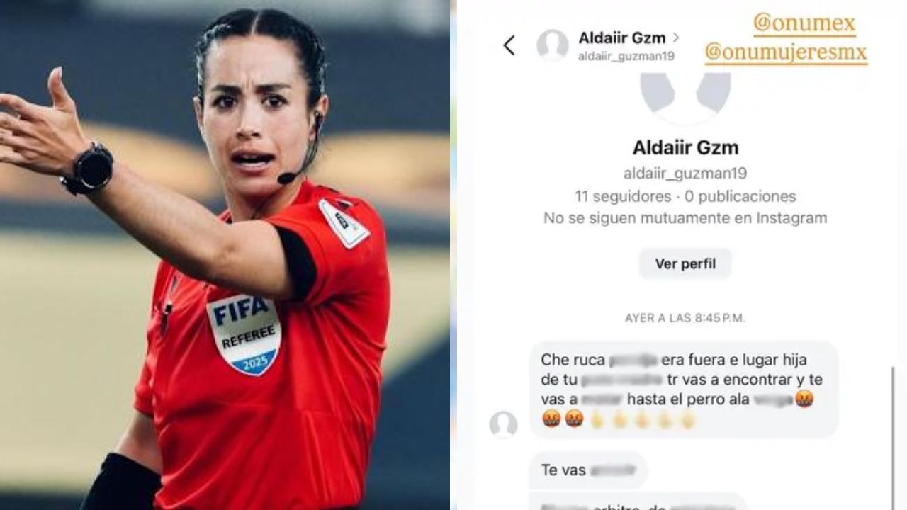 Árbitra Katia Itzel denuncia amenazas tras partido en Leagues Cup