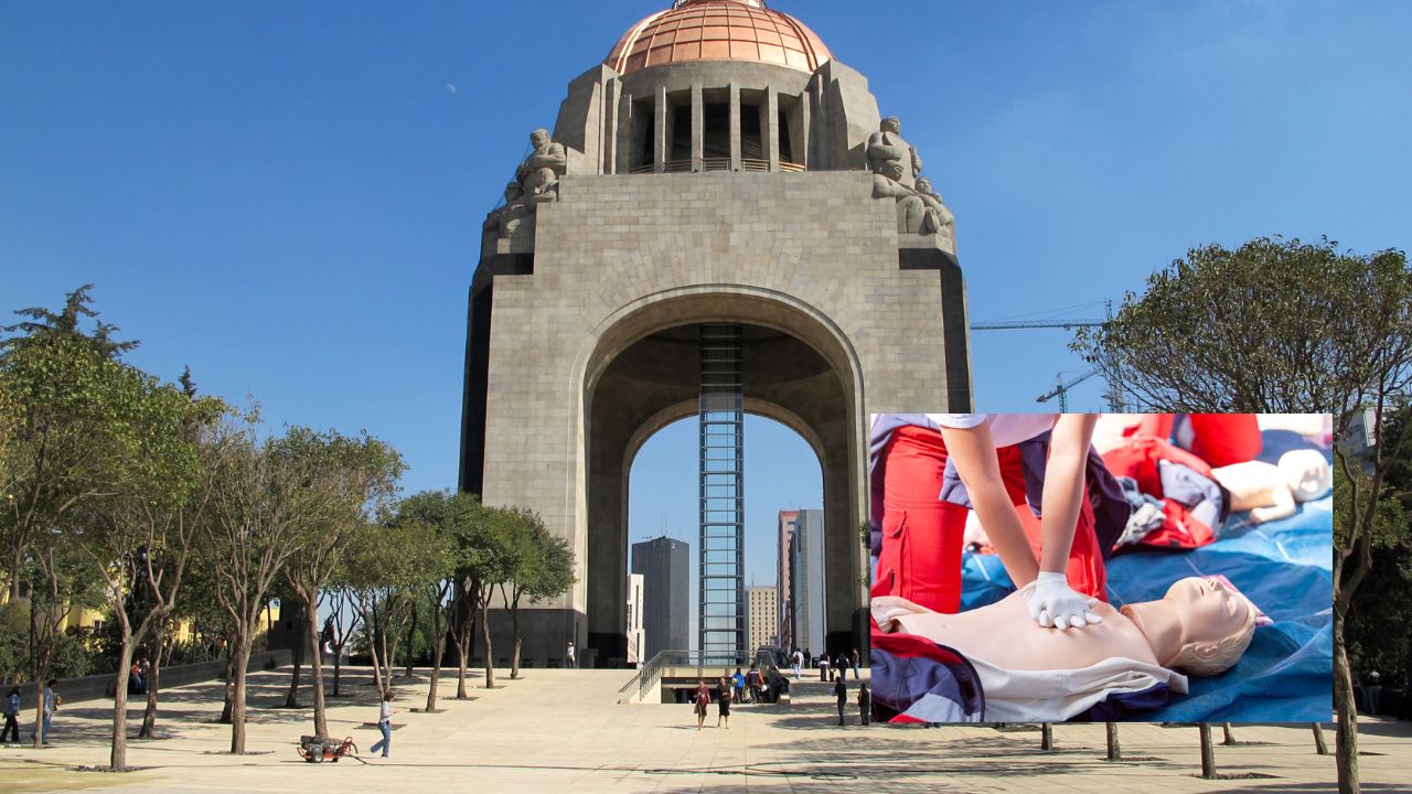 Se dará clase masiva de RCP en Monumento a la Revolución