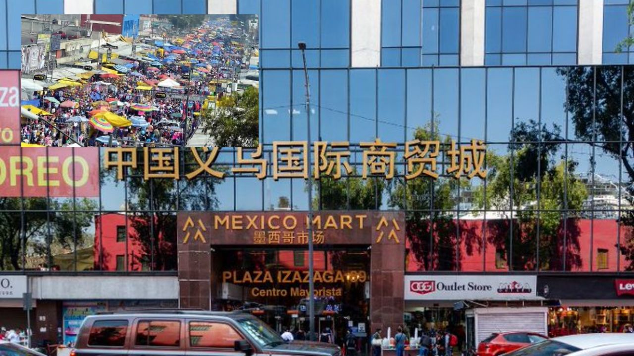 Comercio chino invade Centro Histórico CDMX: Canaco-Servytur