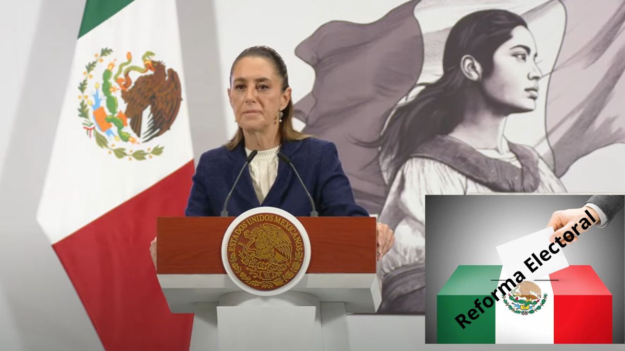 Defiende Sheinbaum necesidad de Reforma Electoral  