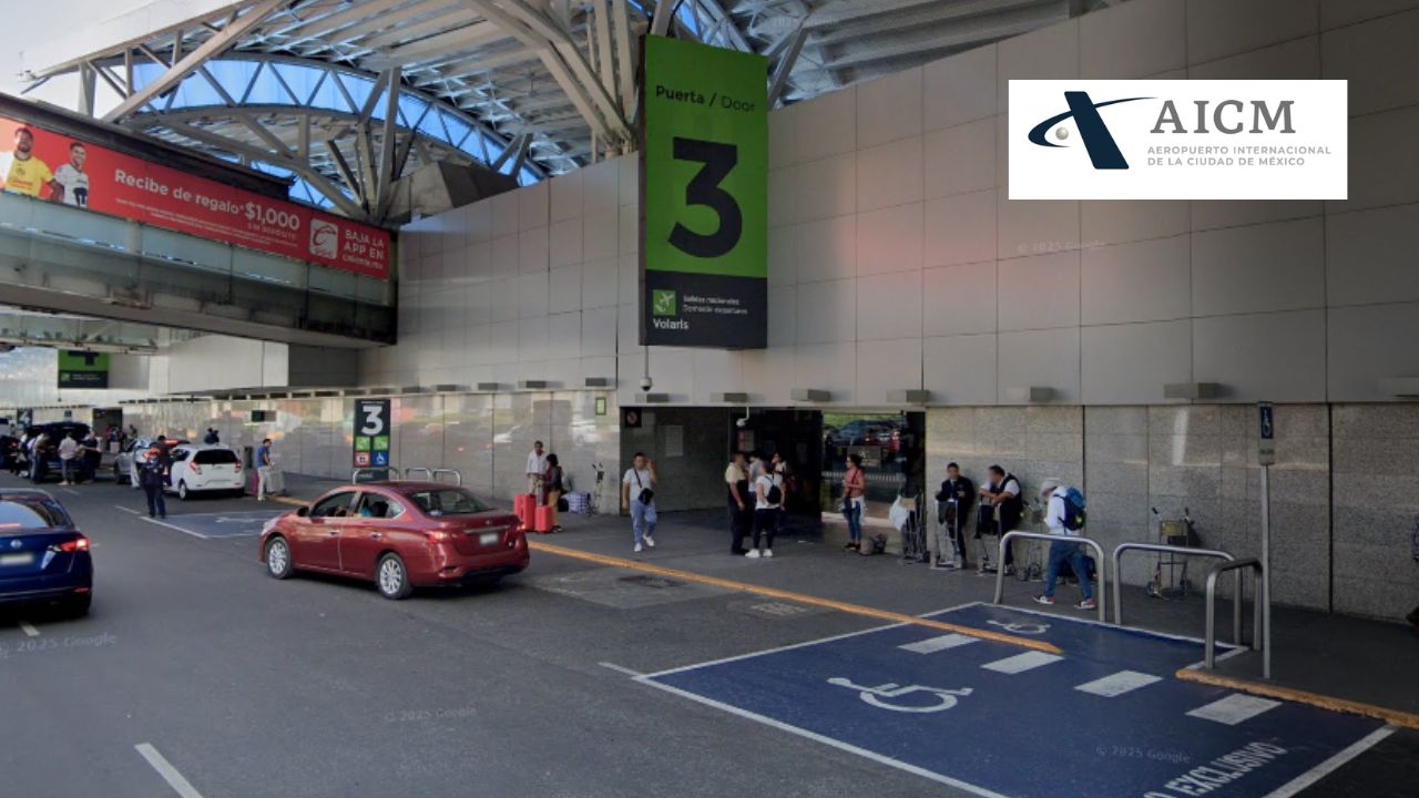 Cierran accesos en Terminal 1 del AICM