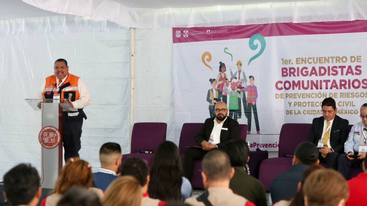 CDMX impulsa brigadas vecinales para prevenir emergencias