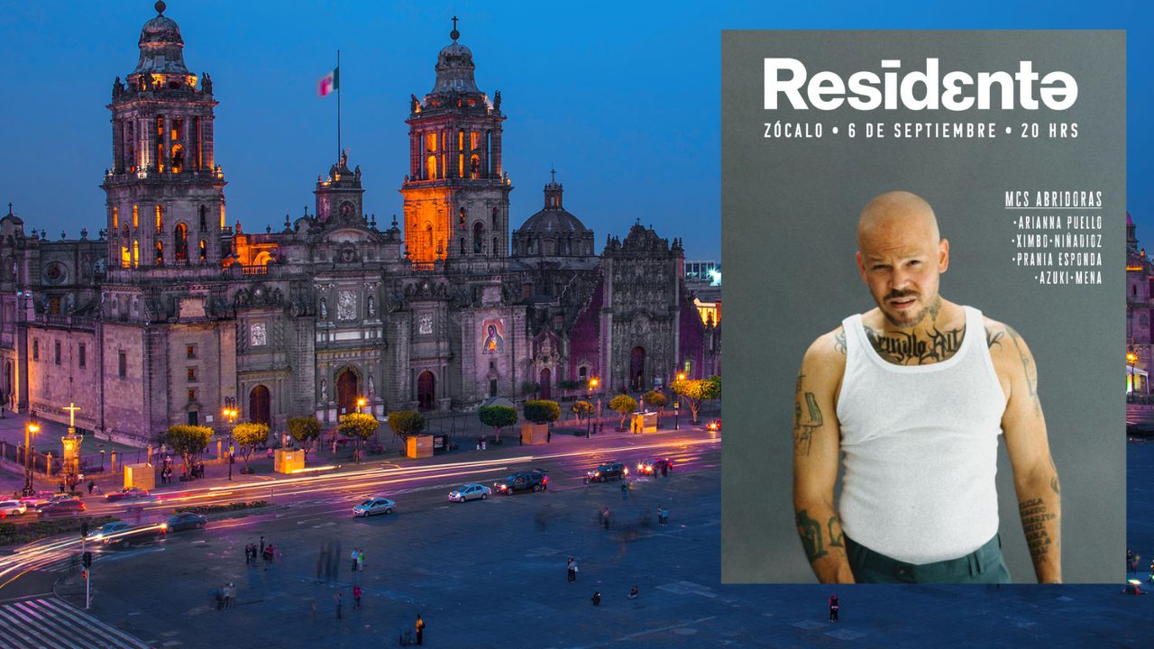 ¡Residente en el Zócalo! Listo protocolo  de seguridad