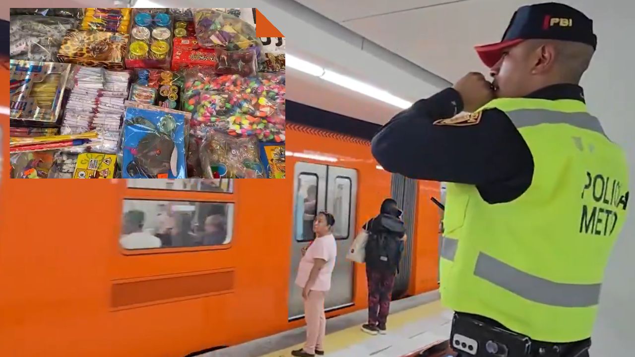 ¡Entérate! Operativo Cero Pirotecnia en el Metro
