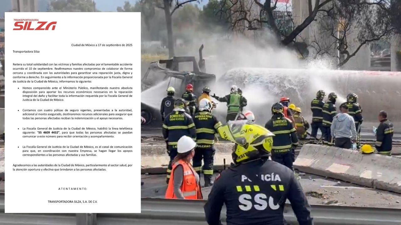 Empresa dueña de pipa promete indemnizar a víctimas