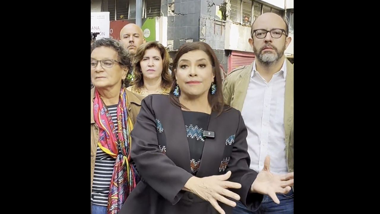 Inicia demolición de edificios en Tlaxcoaque  afectados por los sismos