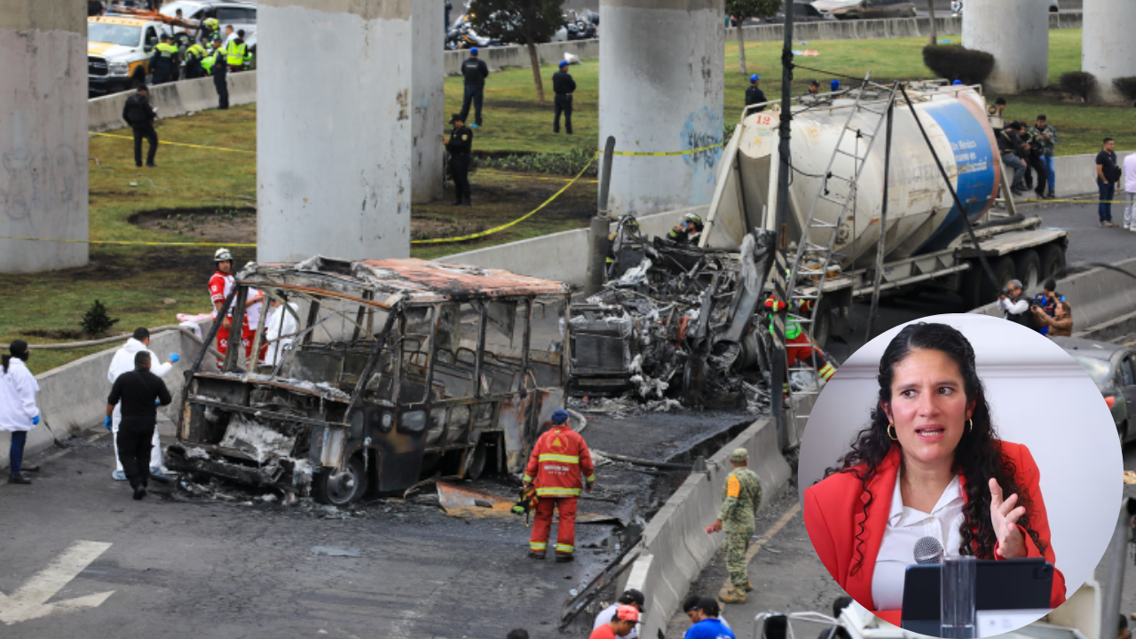 Fiscalía da avances sobre la explosión de una pipa en Iztapalapa 