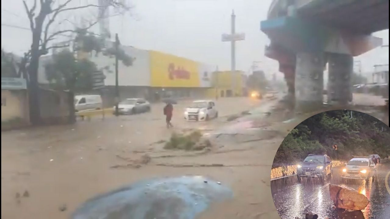 Tormenta en Acapulco  deja inundaciones y embarcaciones hundidas