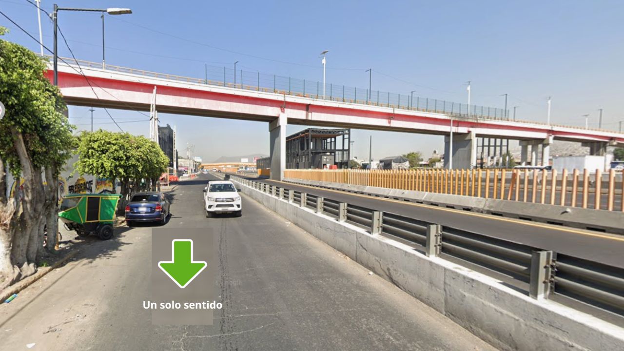 A partir del 1 de octubre carriles laterales de la México Puebla funcionarán en un solo sentido.