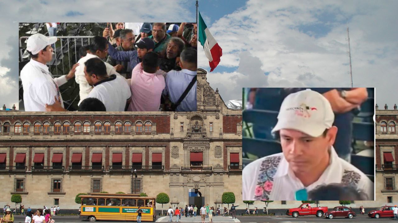Presidencia separó de sus funciones a empleado tras golpear a reportero