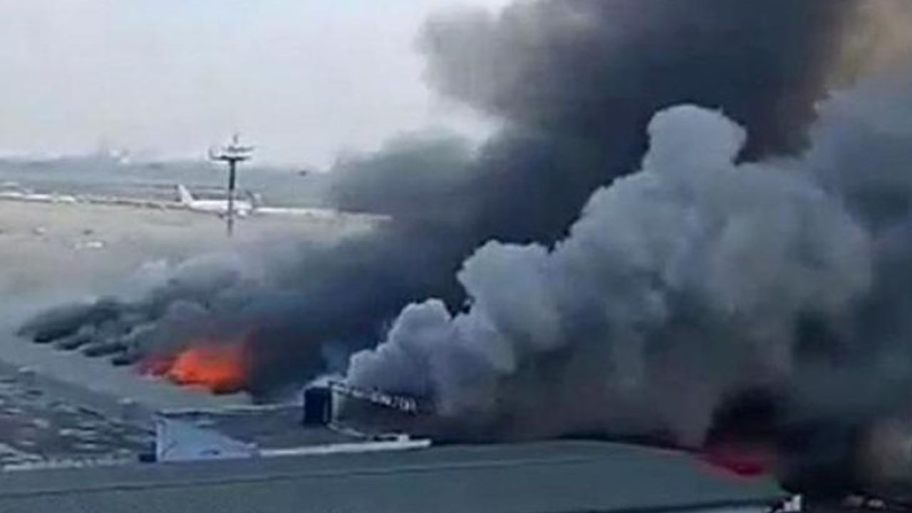 Incendio en aeropuerto de Dhaka, suspende todas las operaciones