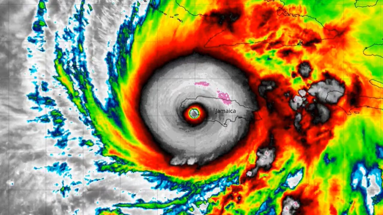 El huracán Melissa tocó tierra en Jamaica como un ciclón categoría 5