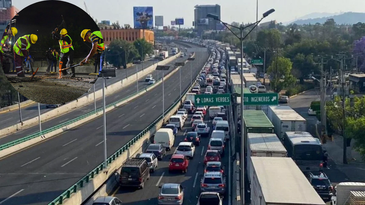 ¡Tome previsiones! Anuncian cierre de Periférico Norte por bacheo