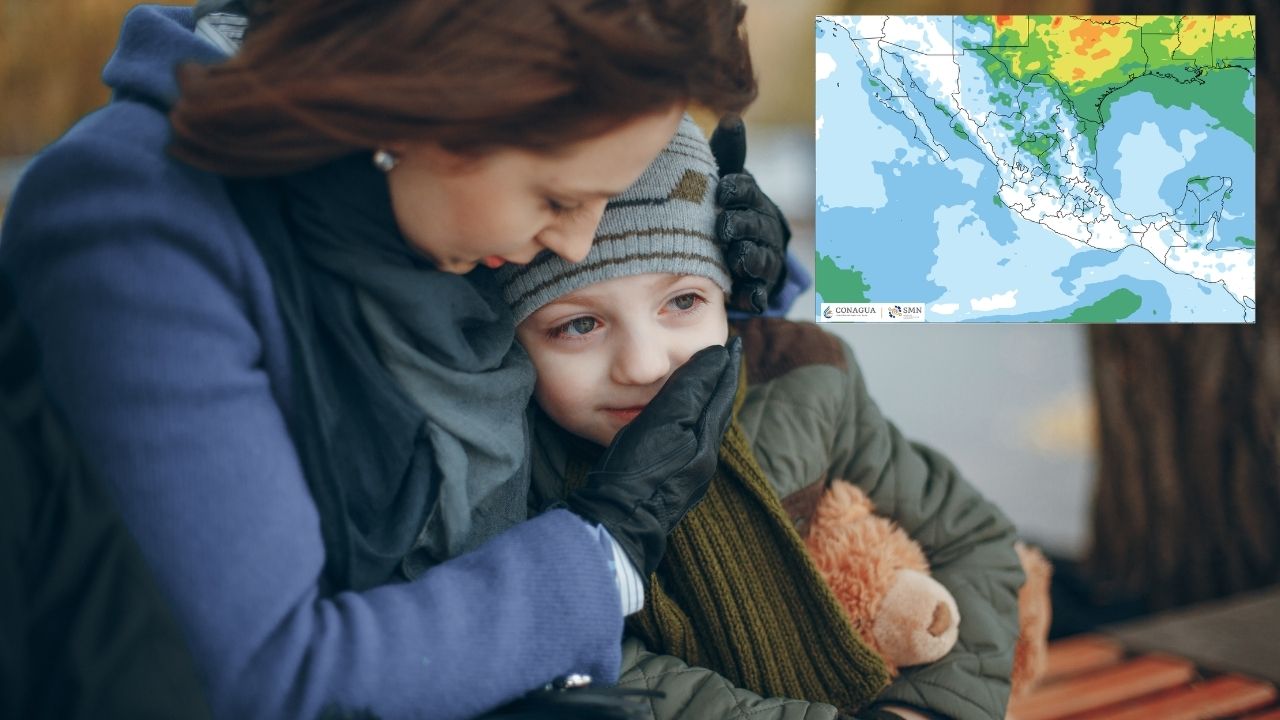 ¡Extrema precauciones! Frente frío número 8 ingresa a México