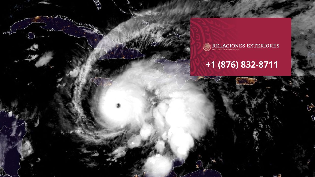 México emite alerta consular por huracán Melissa