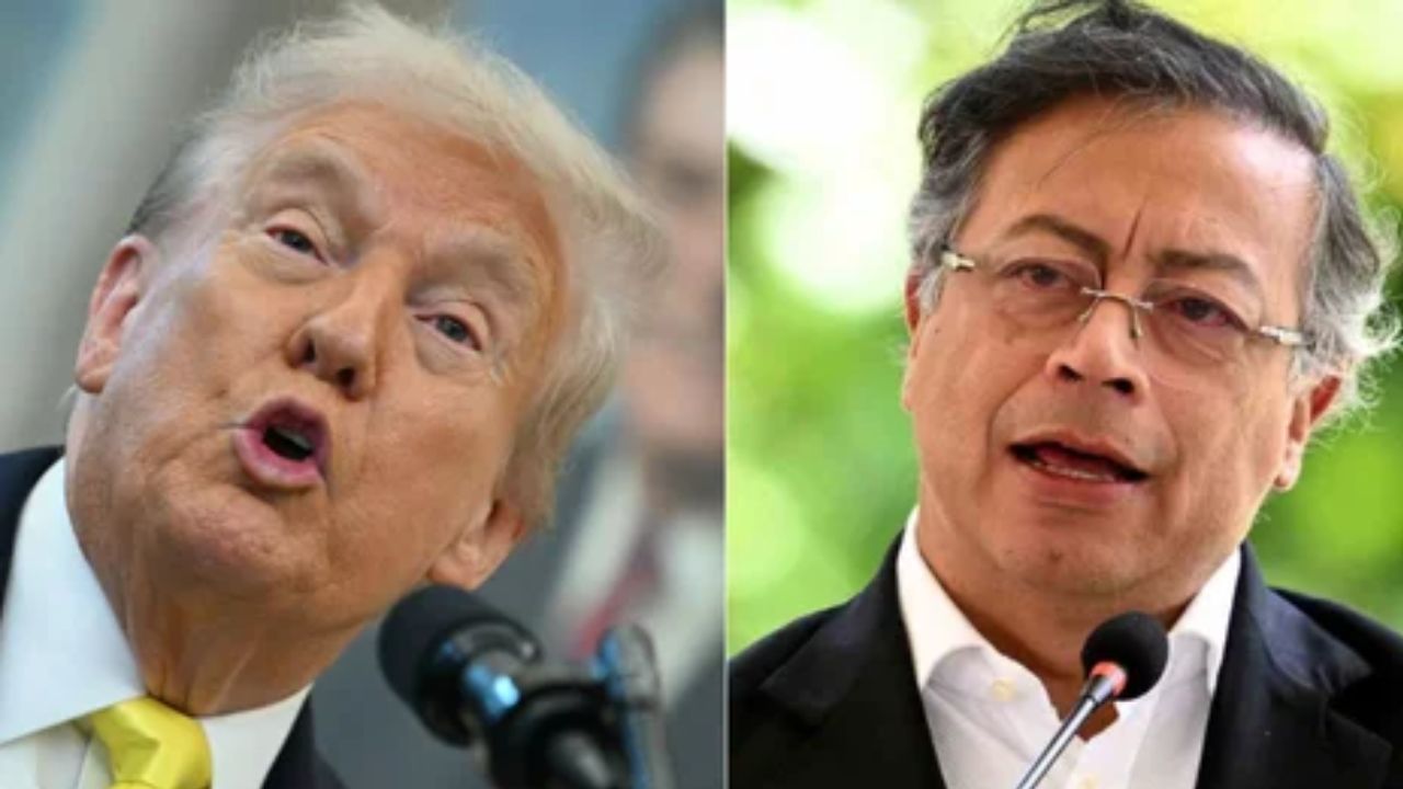 Trump acusa a Petro de fomentar el narcotráfico y suspende apoyos