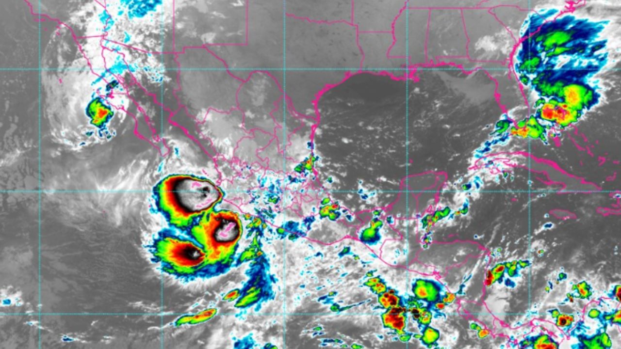 Este viernes continúan las lluvias en gran parte de México