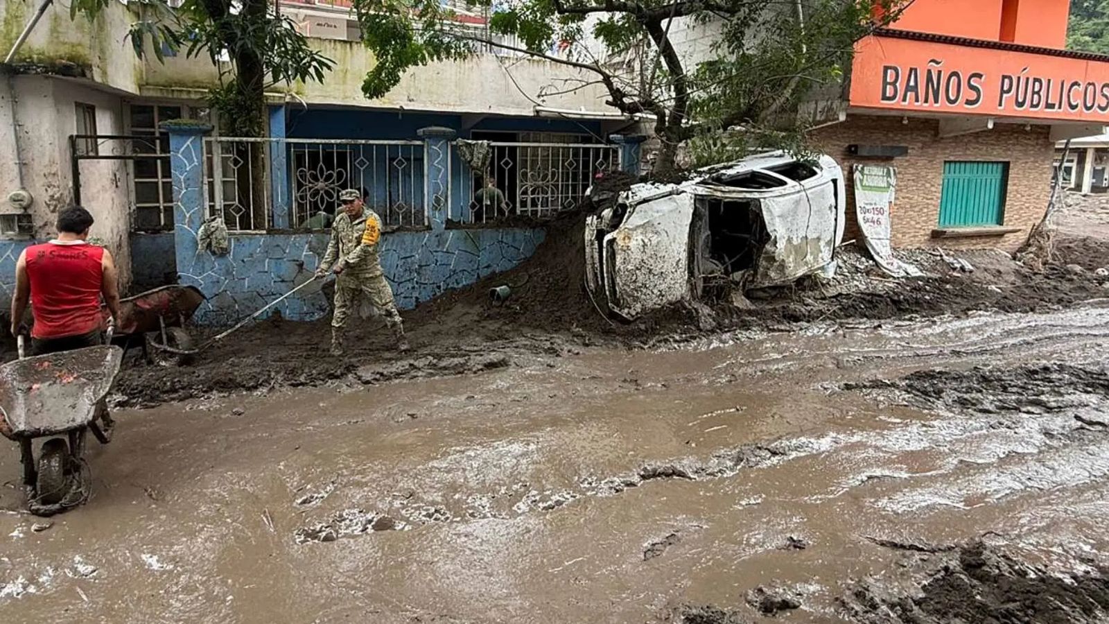 10 localidades de Hidalgo siguen incomunicadas tras las lluvias: PC