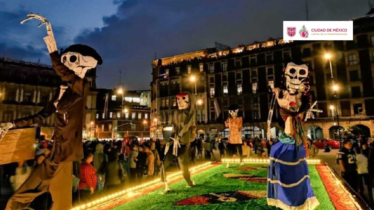 Inauguran este domingo Megaofrenda en el Zócalo