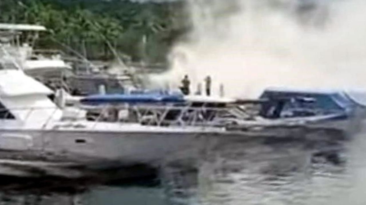 Cinco marinos heridos durante maniobras en Cozumel