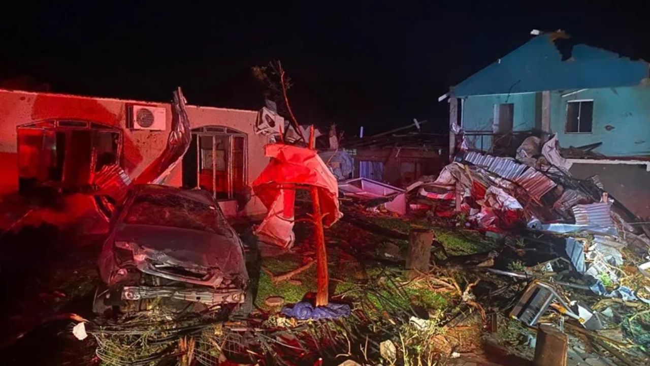 Tornado en Brasil deja muerte y destrucción