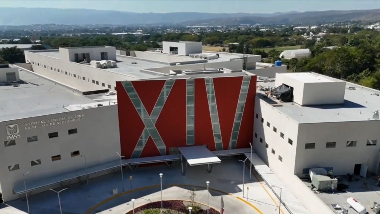 Sheinbaum inaugura hospital del IMSS en Chiapas