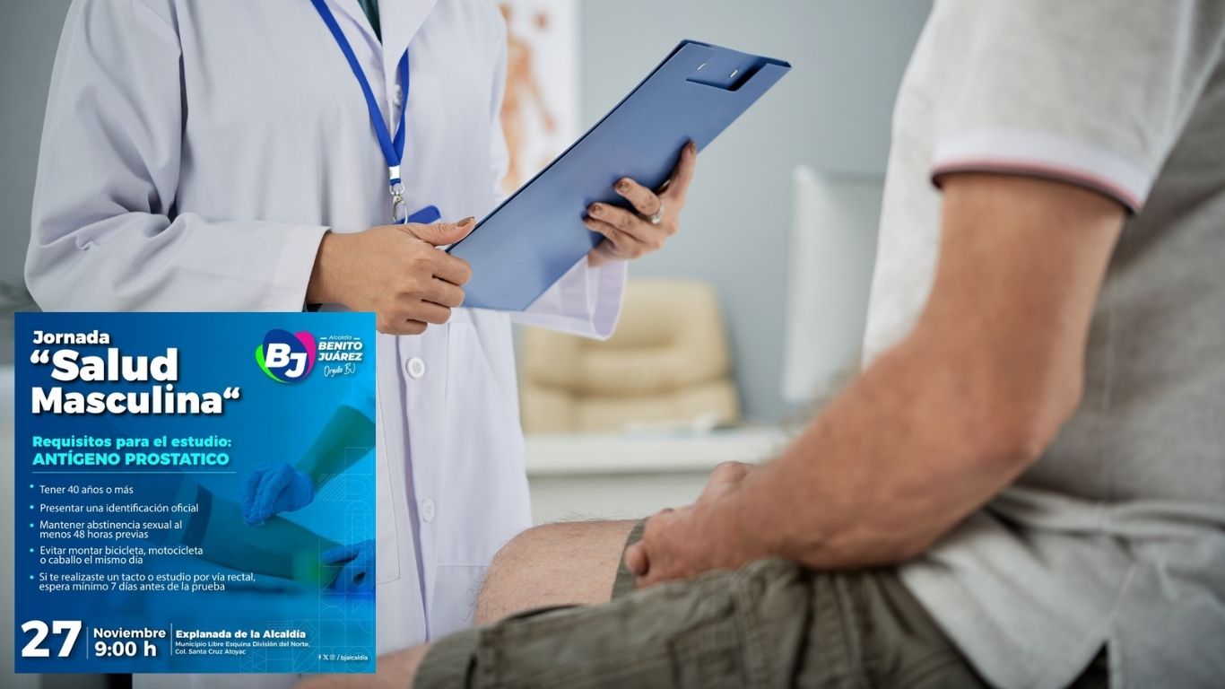 ¡Hombres, cuiden su salud!
