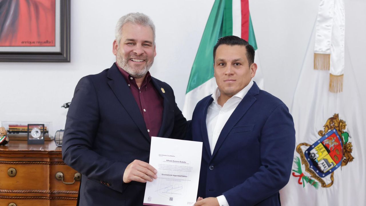 Michoacán estrena secretario de Seguridad  