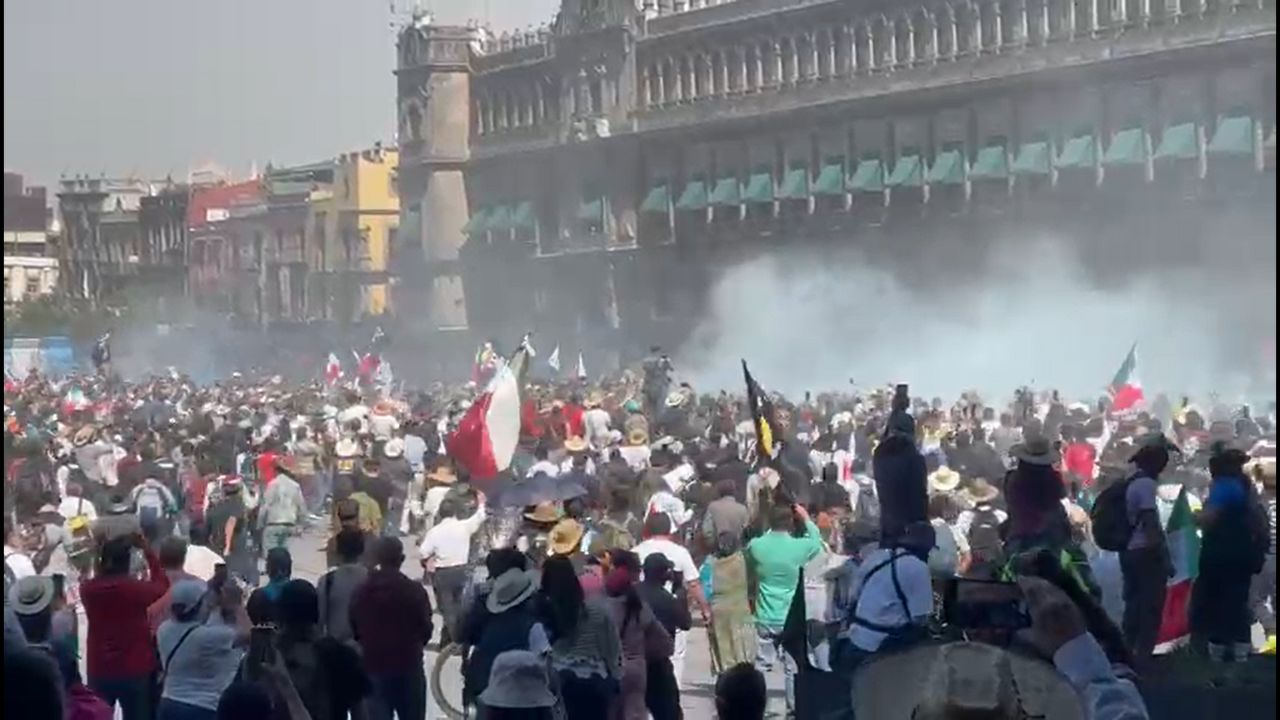 Brugada condena violencia en marcha de la Generación Z