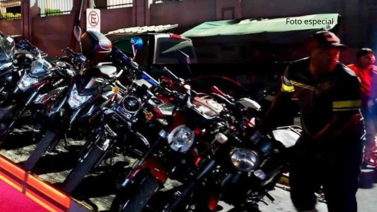 Más de 500 motocicletas remitidas al corralón en la CDMX
