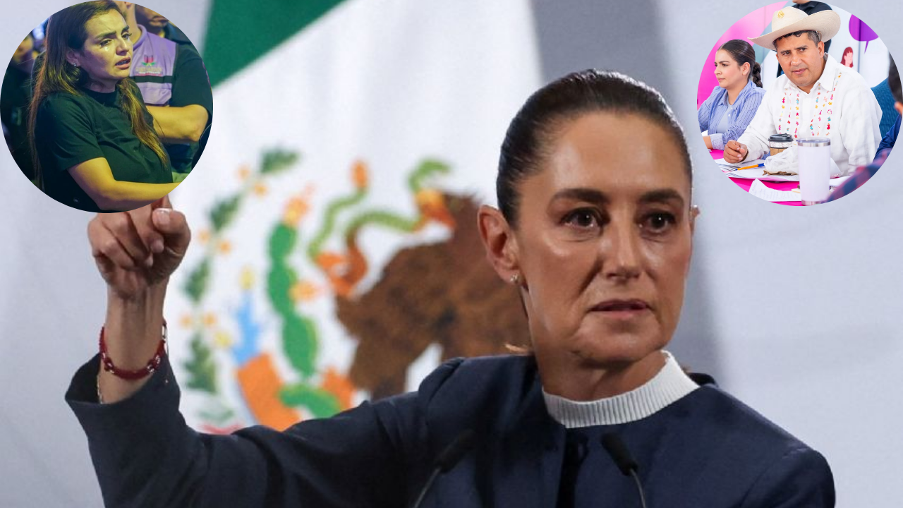 Esposa de Carlos Manzo se reune con Sheinbaum 