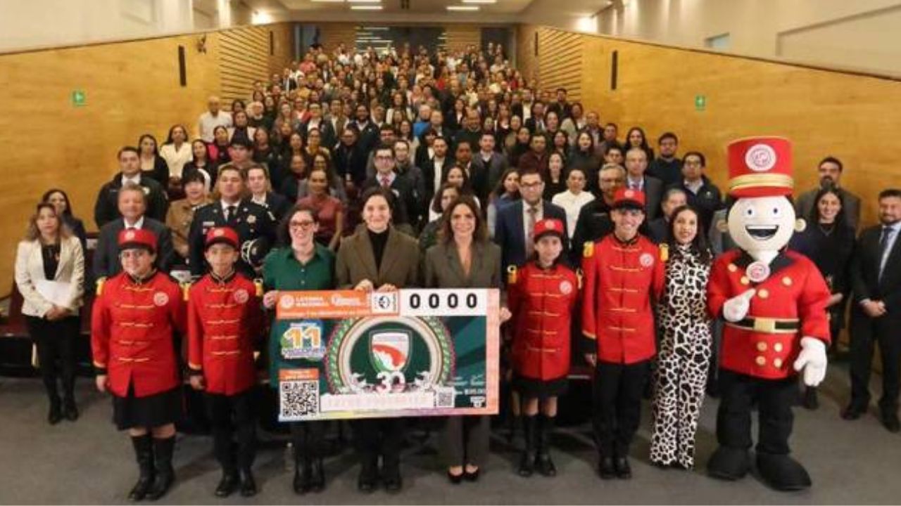 Lotería Nacional celebra 30 años del Sistema de Seguridad Pública  