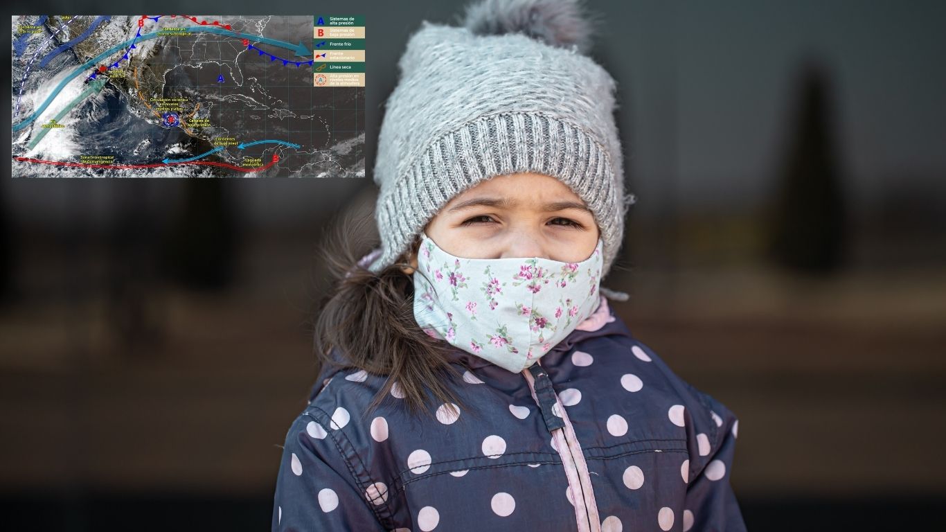 ¡Toma precauciones! Temperaturas extremas por frente frío 24