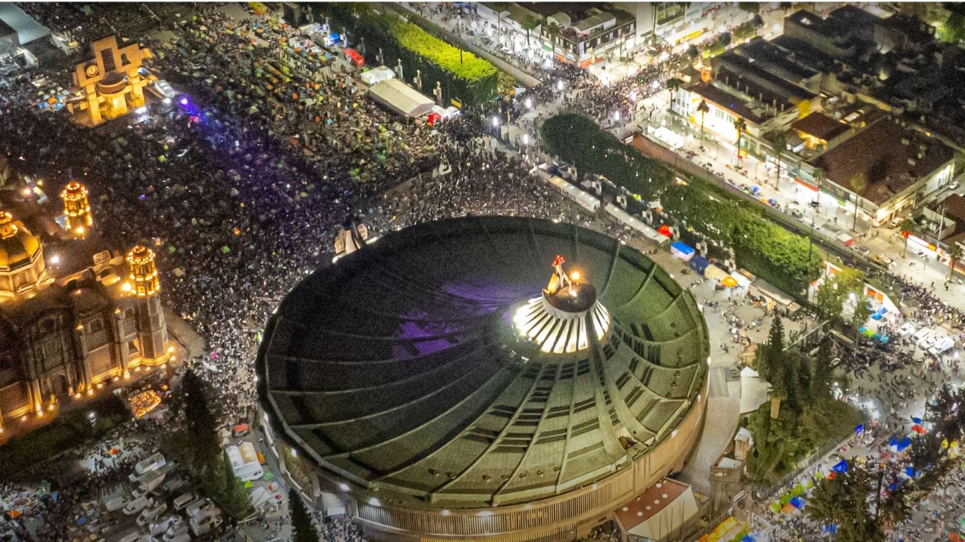 ¡Alerta vial por alta afluencia a la Basílica de Guadalupe!