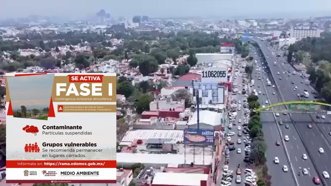 ¡Alerta ambiental! En el Valle de Toluca  