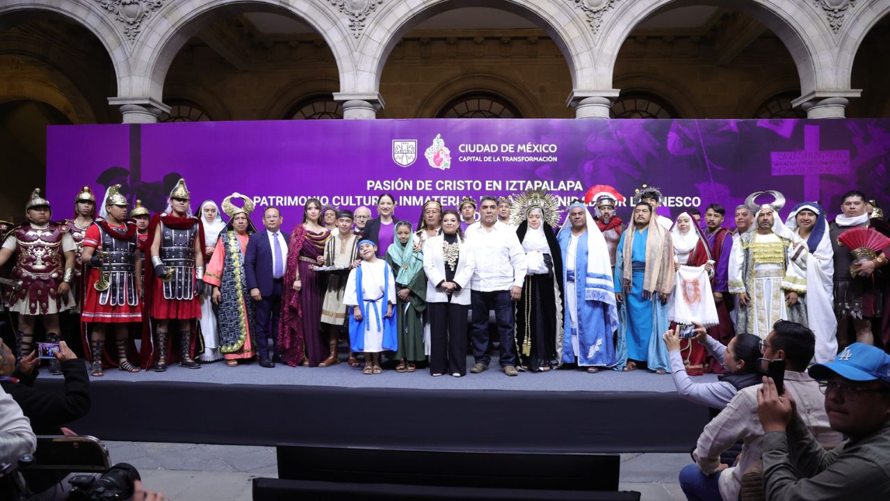 La Pasión de Cristo es de Iztapalapa para el mundo presume Brugada