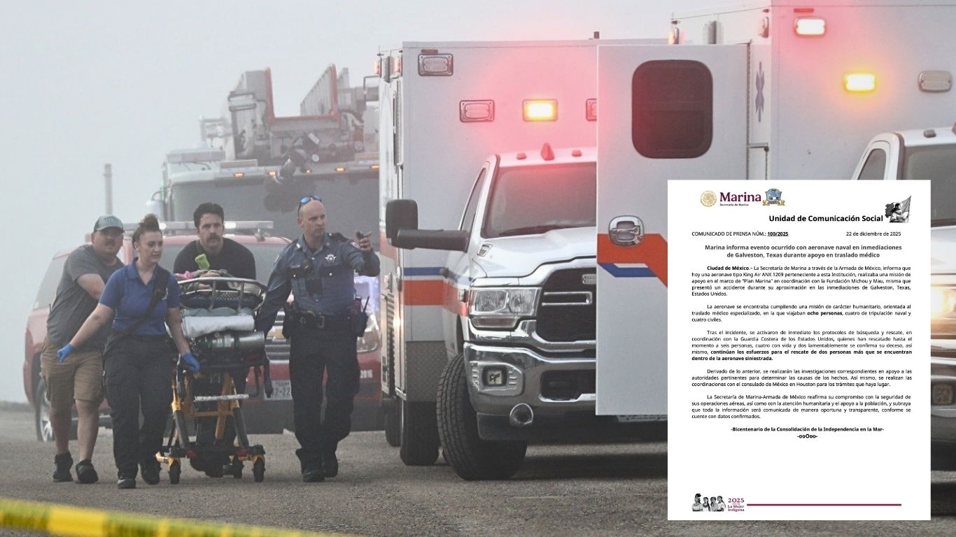 Accidente de aeronave naval cerca de Texas deja 2 muertos