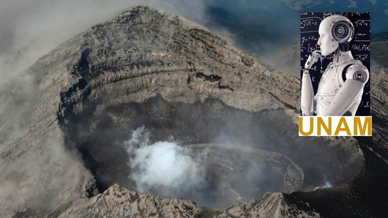 Con IA UNAM estudiará el Popocatépetl