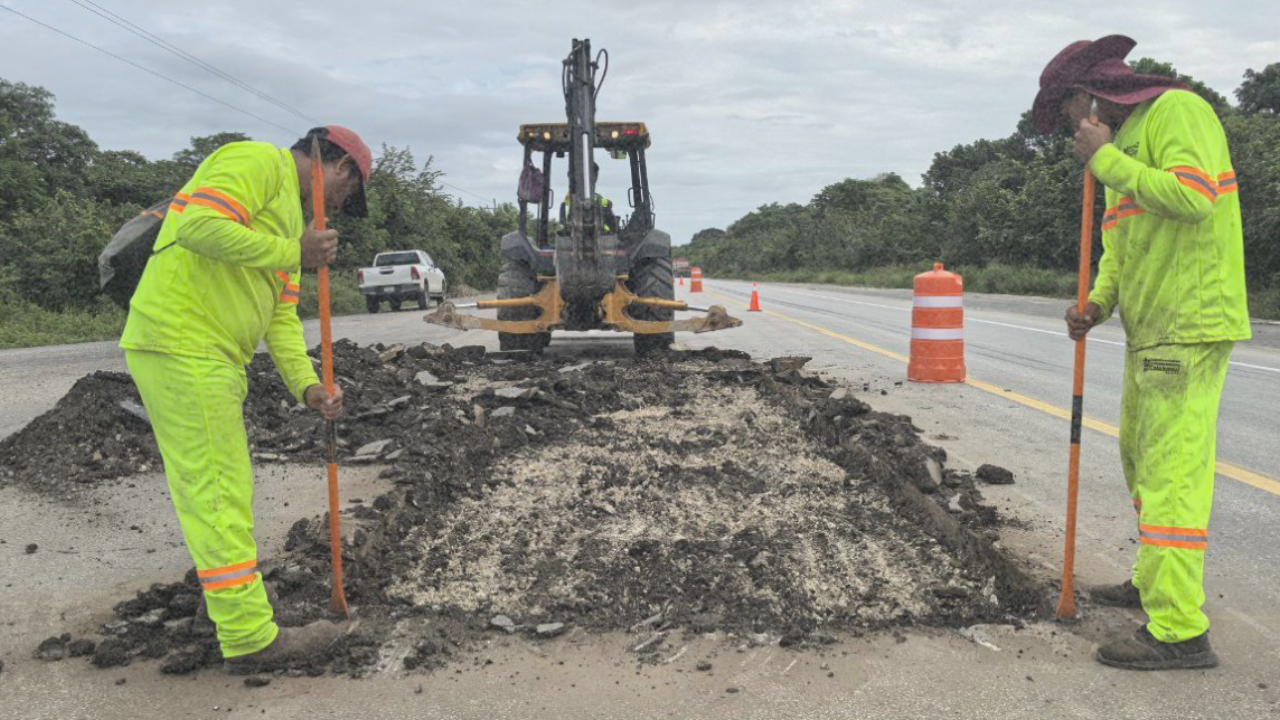 Bachetón atendió más de 370 mil baches en 2025
