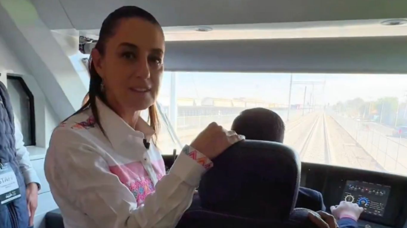 Tren Lechería-AIFA, listo en 2026: Sheinbaum