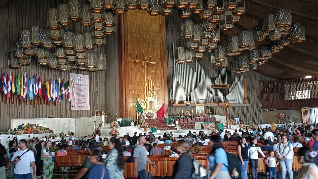 Millones de peregrinos llegan a ver a la Guadalupana