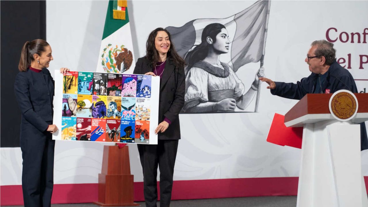 La colección “25 para el 25” llega al Zócalo capitalino