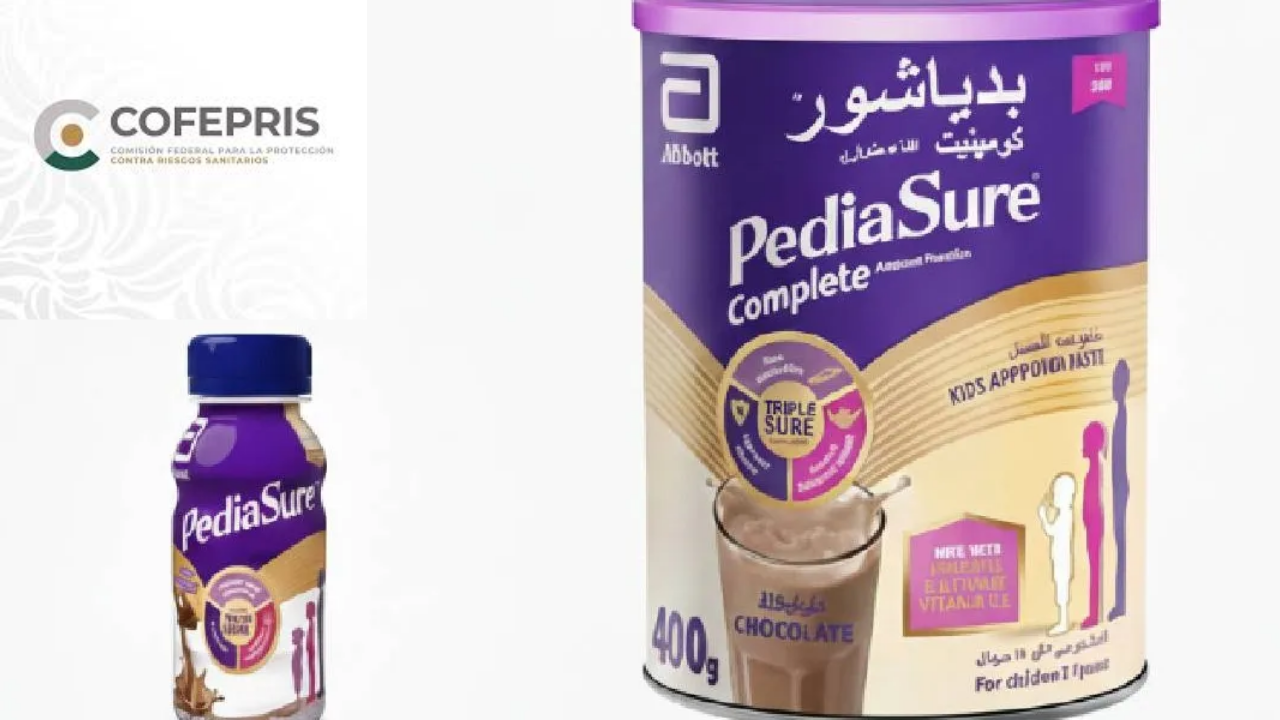 ¡Atención! Cofepris emite alerta por falsificación de PediaSure