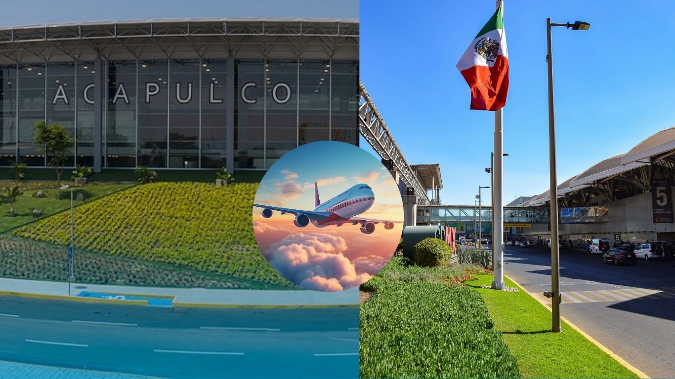 Daños menores en aeropuertos CDMX y Acapulco 