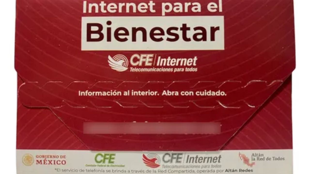 CFE repartirá chips para internet gratis