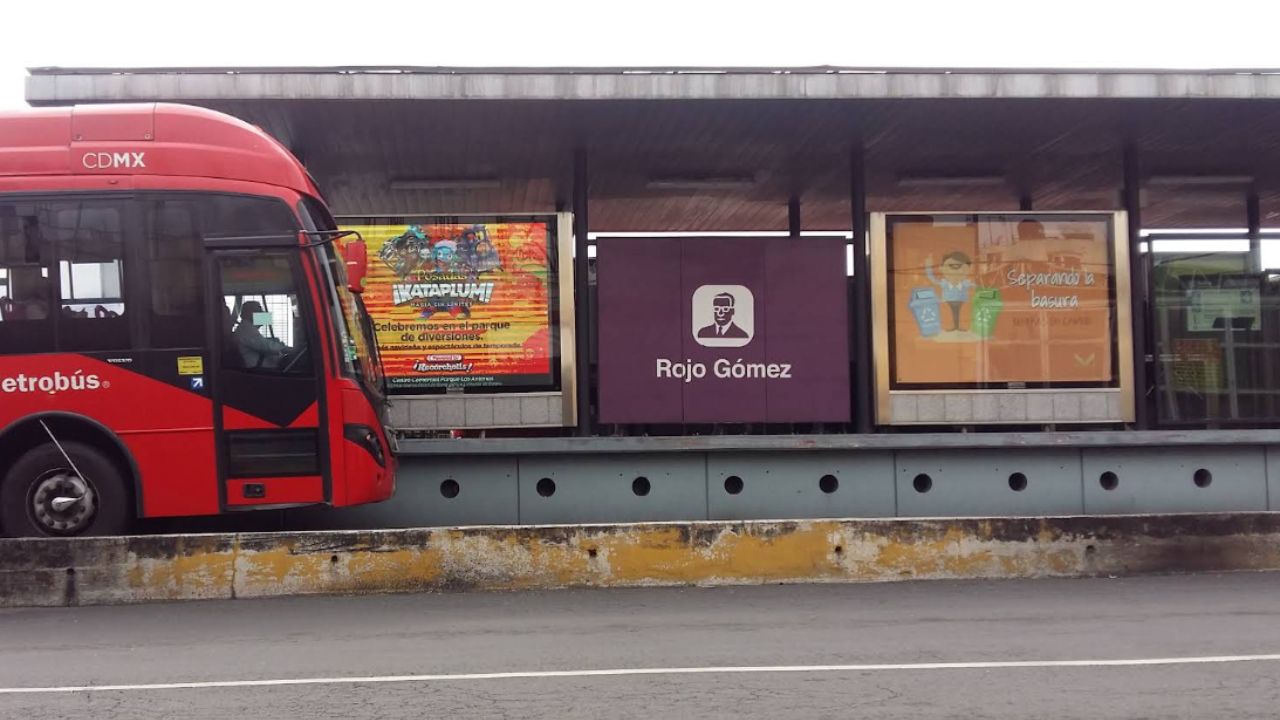 ¡Tome previsiones! La estación Rojo Gómez de L2 del Metrobús sin servicio