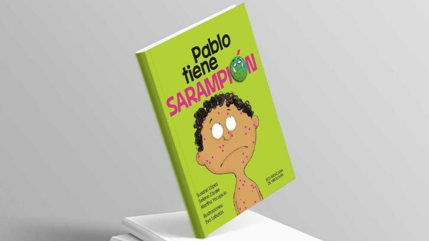UNAM lanza cómic infantil “Pablo tiene sarampión”