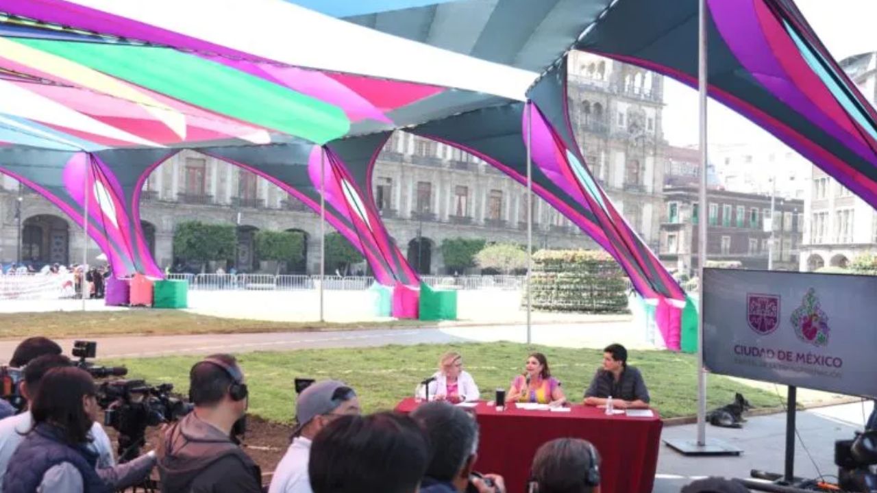CDMX inaugura “Jardín del Buen Amor” en el Zócalo